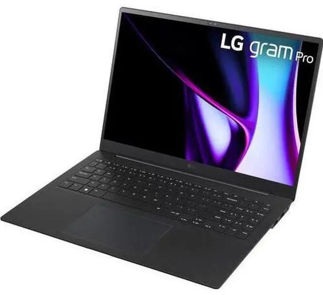 Alt view image 2 of 3 - LG Gram Pro 16Z90SP Laptop 16" - Intel Core Ultra 7-155H 2.60GHz - 256GB - Black - 16GB RAM - 16 Inch - Excellent (Grade A)