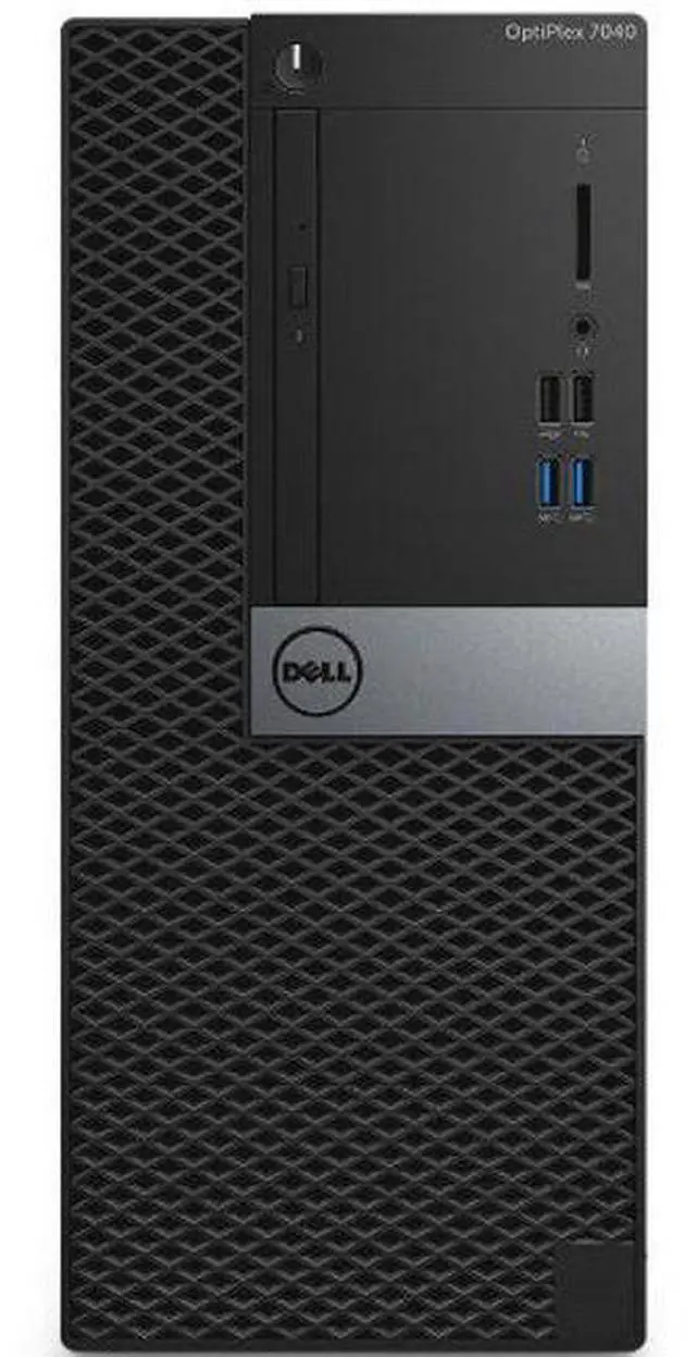 Main image of Dell  Optiplex 7040 Tower i7-6700 3.4GHz - 256GB - Black - 16GB RAM - Excellent (Grade A)