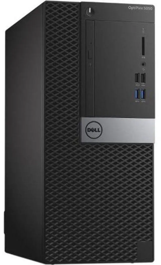 Main image of Dell  OptiPlex 5050 Tower - Intel Core i5-6500 3.2GHz - 1TB - Black - 16GB RAM - Excellent (Grade A)