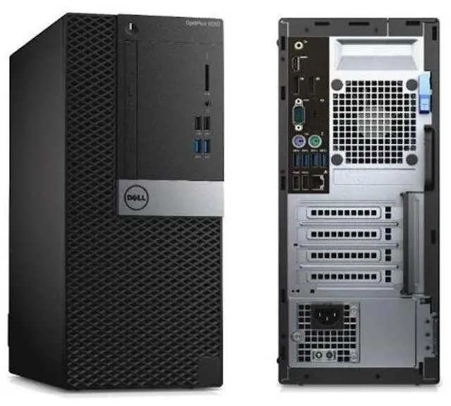 Alt view image 2 of 2 - Dell  OptiPlex 5050 Tower - Intel Core i5-6500 3.2GHz - 1TB - Black - 16GB RAM - Excellent (Grade A)