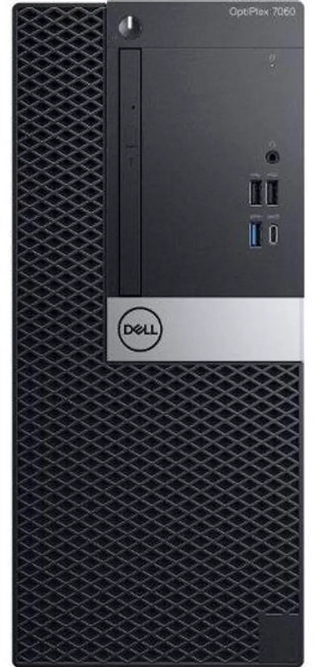 Main image of Dell  Optiplex 7060 Tower - Intel Core i5-8500 3.0GHz - 512GB - Black - 16GB RAM - Excellent (Grade A)