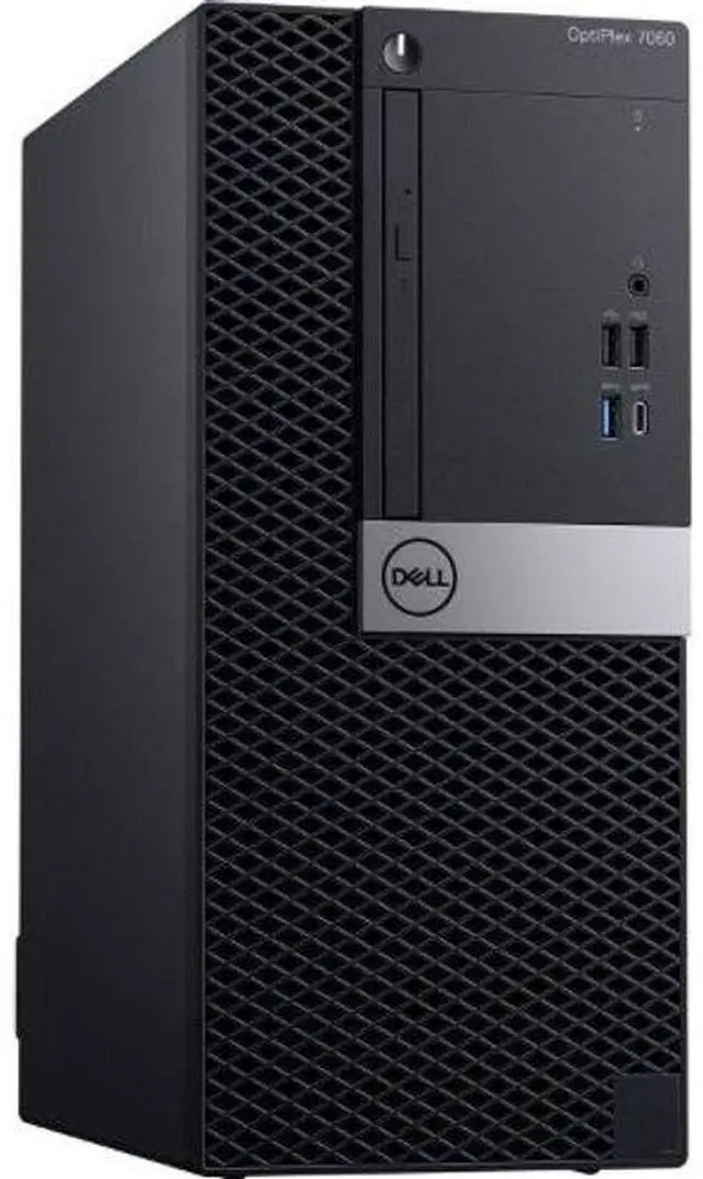 Alt view image 2 of 4 - Dell  Optiplex 7060 Tower - Intel Core i5-8500 3.0GHz - 512GB - Black - 16GB RAM - Excellent (Grade A)