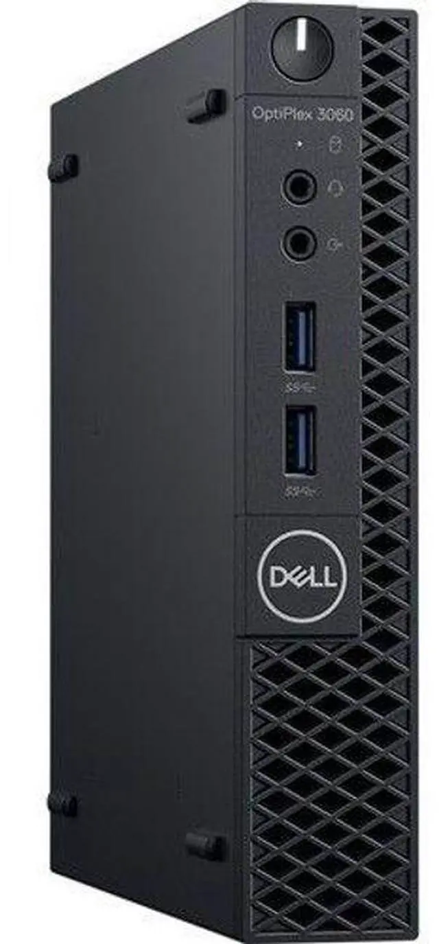 Main image of Dell  Optiplex 3060 MicroTower - Intel Core i5-8500T 2.1GHz - 512GB - Black - 16GB RAM - Excellent (Grade A)