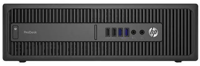 Main image of HP  ProDesk 600 G2 SFF PC - Intel Core i7-6700 3.4GHz - 512GB - Black - 16GB RAM - Excellent (Grade A)