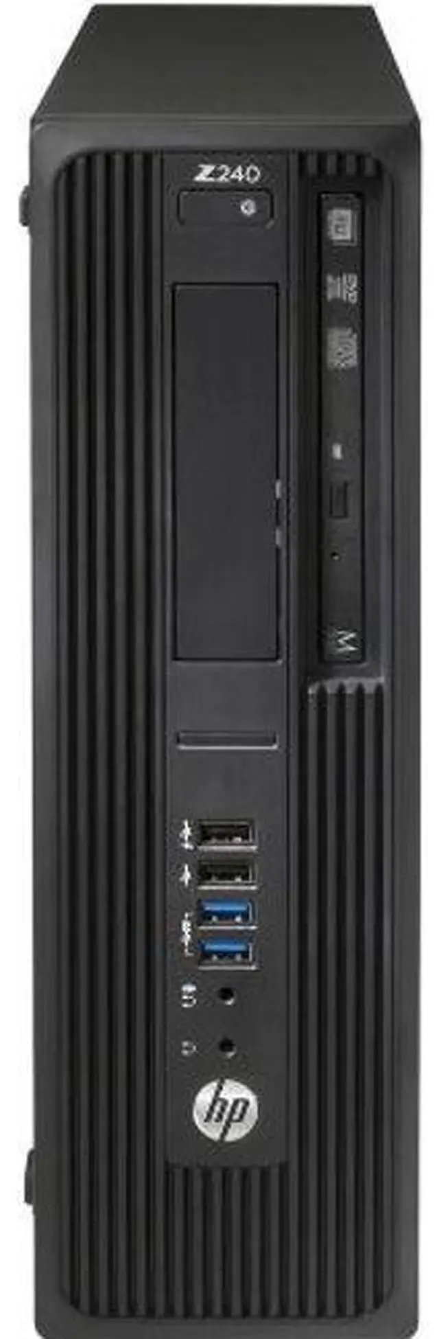 Main image of HP  Z240 SFF Workstation - Intel Core i7-6700 3.4GHz - 512GB - Black - 16GB RAM - Excellent (Grade A)