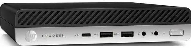 Alt view image 2 of 3 - HP  ProDesk 600 G4 MFF - Intel Core  i7-8700T 2.40 GHz - 512GB - Black - 16GB RAM - Excellent (Grade A)