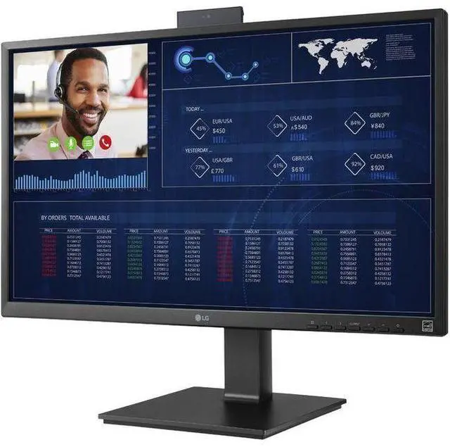 Alt view image 4 of 7 - LG  27CN650N-6N FHD All-in-One Thin Client Desktop PC 27" - Intel Celeron J4105 5GHz - 16GB - Black - 4GB RAM - 27 Inch - Excellent (Grade A)