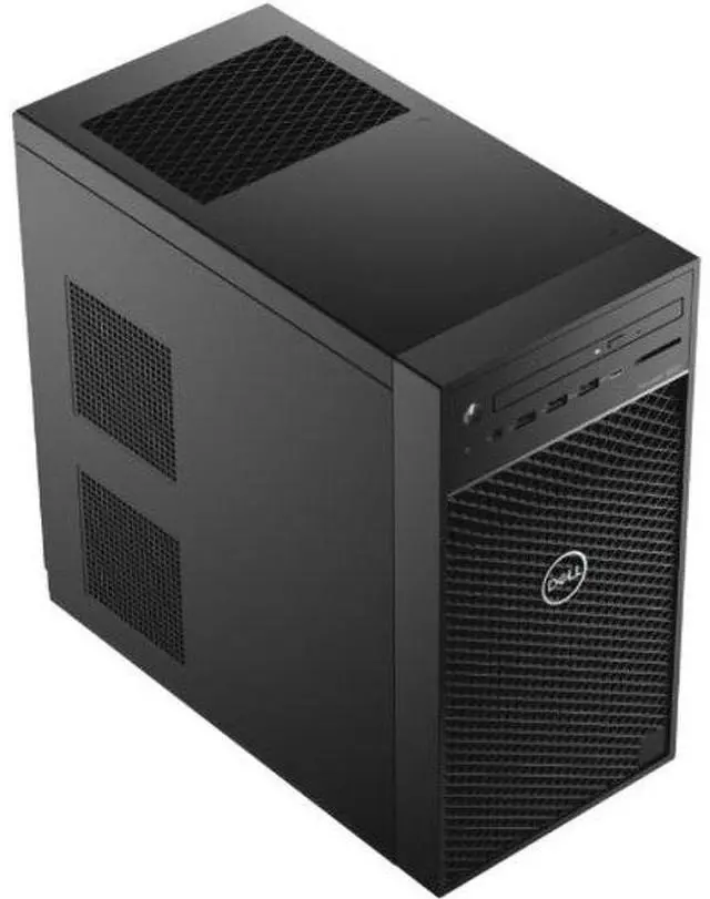Alt view image 3 of 4 - Dell  Precision 3630 Tower Desktop - Intel Core i7-8700 3.2GHz - 1TB - Black - 32GB RAM - Excellent (Grade A)