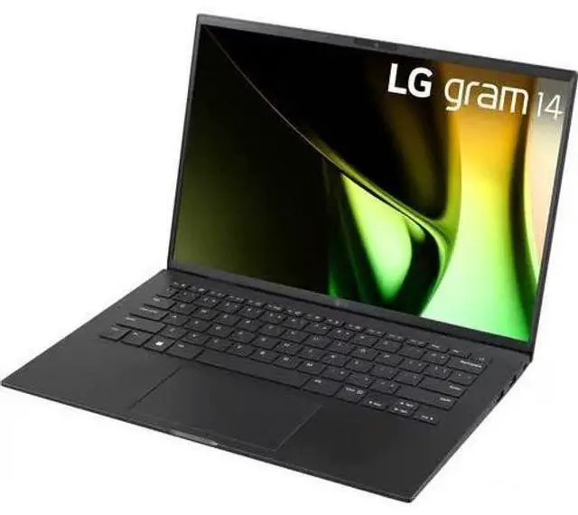 Alt view image 3 of 3 - LG Gram 14Z90S-G.APV22KB Laptop 14" - Intel Core Ultra 5 125H 1.2GHz - 128GB - Black - 16GB RAM - 14 Inch - Excellent (Grade A)