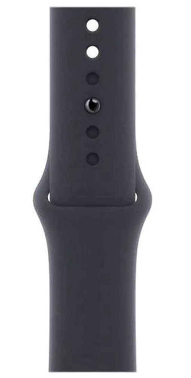 Alt view image 2 of 2 - Apple  Watch Ultra 2 - 64GB - Cellular + GPS - 49mm - Titanium - Titanium - Black - Silicone Band - One Size - Rubber - Good (Grade B)