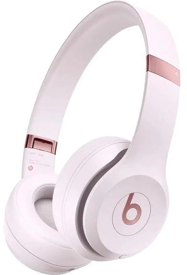 Main image of Beats by Dre  Solo 4 Bluetooth Wireless On-Ear Headphones - Cloud Pink - Premium