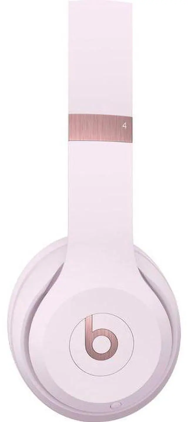 Alt view image 4 of 6 - Beats by Dre  Solo 4 Bluetooth Wireless On-Ear Headphones - Cloud Pink - Premium