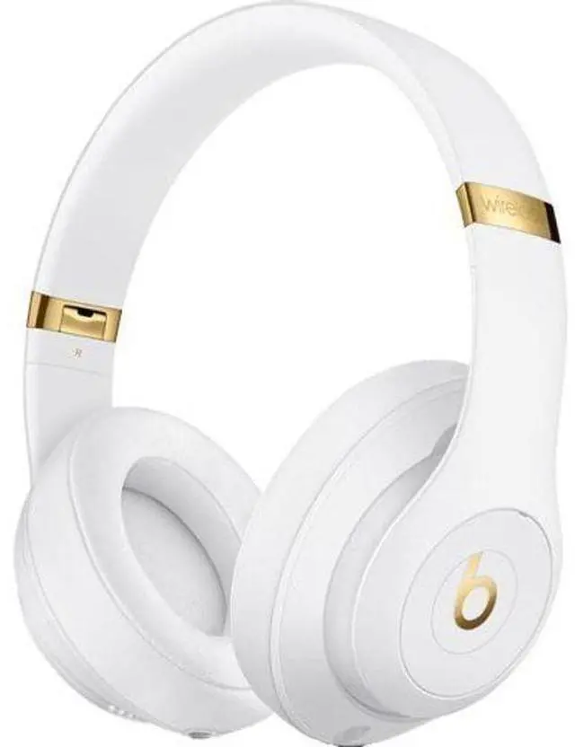 Main image of Beats by Dre  Beats Studio3 Wireless OverEar Headphones - White - Excellent (Grade A)