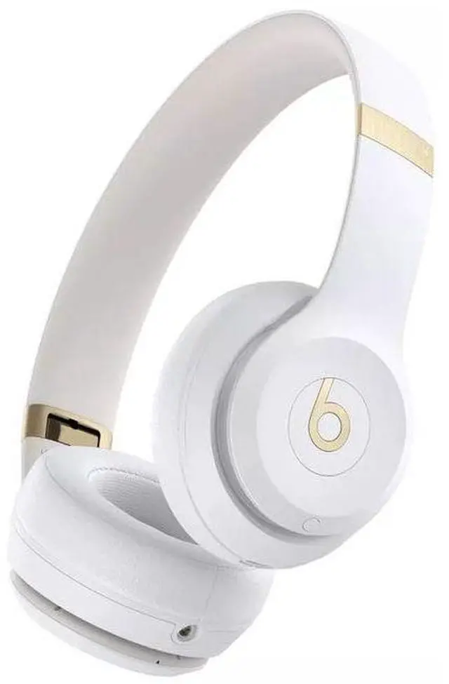 Main image of Beats by Dre  Solo 4 Bluetooth Wireless On-Ear Headphones - Warm White - Good (Grade B)