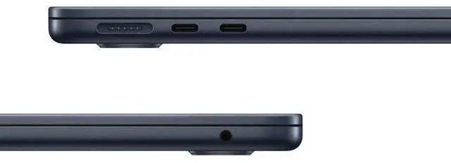 Alt view image 3 of 4 - Apple MacBook Air (2025) 13.6-inch - Apple M4 Chip: 10-Core CPU/8-Core GPU - 256GB - Midnight - 16GB RAM - 13.6 Inch - Acceptable (Grade C)