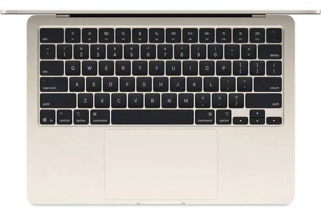 Alt view image 2 of 5 - Apple MacBook Air (2025) 13.6-inch - Apple M4 Chip: 10-Core CPU/10-Core GPU - 512GB - Starlight - 16GB RAM - 13.6 Inch - Excellent (Grade A)