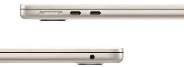 Alt view image 3 of 5 - Apple MacBook Air (2025) 13.6-inch - Apple M4 Chip: 10-Core CPU/10-Core GPU - 512GB - Starlight - 16GB RAM - 13.6 Inch - Excellent (Grade A)