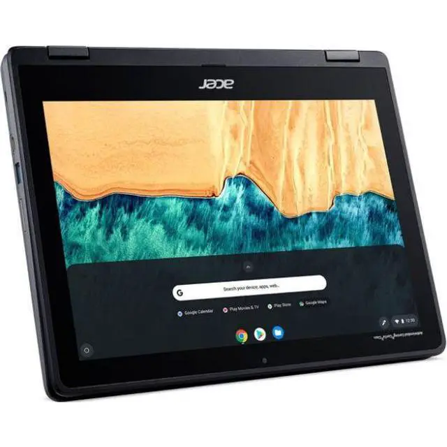 Alt view image 2 of 4 - Acer Chromebook Spin 512 R851TN 2-in-1 Laptop 12" - Intel Celeron N4120 1.1GHz - 32GB - Shale Black - 4GB RAM - Excellent (Grade A)