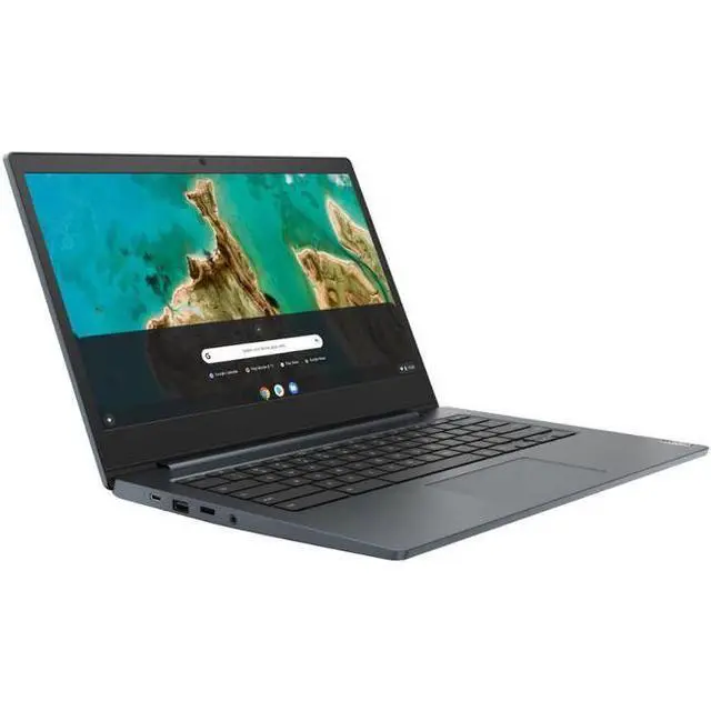 Alt view image 3 of 4 - Lenovo IdeaPad 3 Chromebook 14IGL05 Laptop 14" - Intel Celeron N4020 1.1GHz - 64GB - Abyss Blue - 4GB RAM - 14.0 Inch - Acceptable (Grade C)