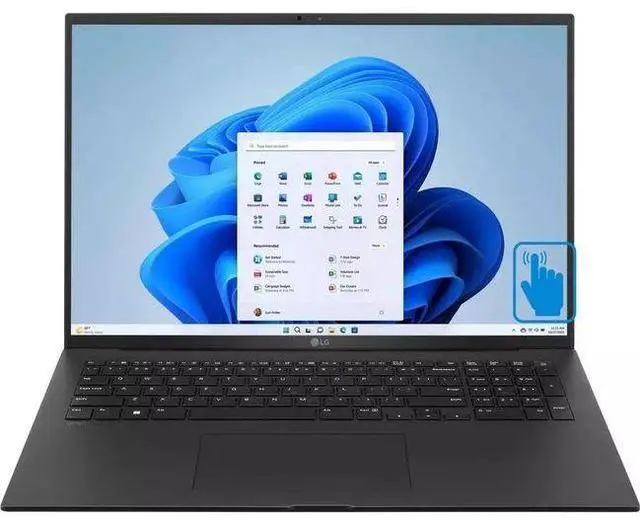 Main image of LG Gram 17Z90S Laptop 17"  - Intel Ultra 7 155H 3.8GHz - 512GB - Black - 16GB RAM - 17.3 Inch - Excellent (Grade A)