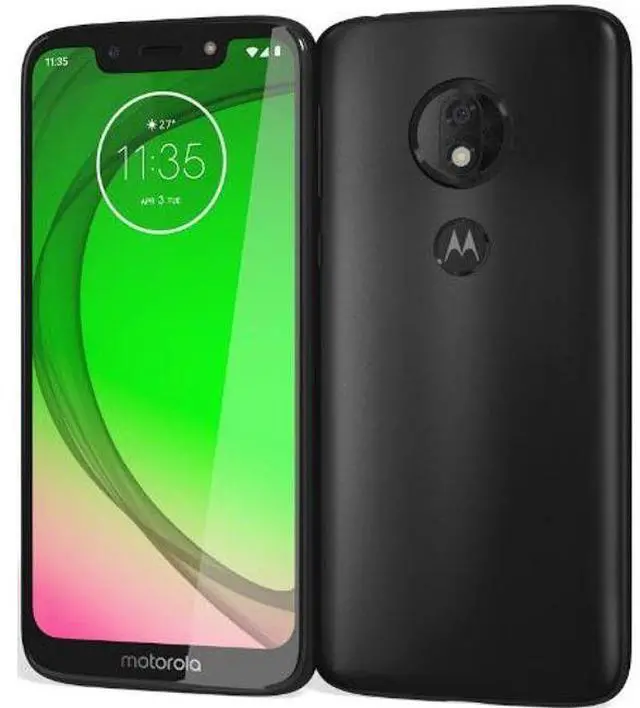 Main image of Motorola  Moto G7 Play - 32GB - Starry Black - Single Sim - 2GB RAM - AT&T Locked - Acceptable (Grade C)