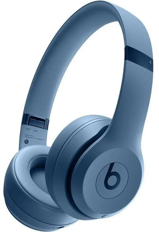 Main image of Beats by Dre  Solo 4 Bluetooth Wireless On-Ear Headphones - Slate Blue - Good (Grade B)