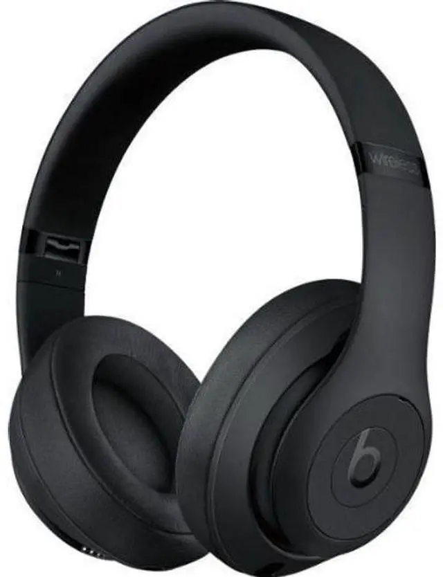 Main image of Beats by Dre  Beats Studio3 Wireless OverEar Headphones - Matte Black - Good (Grade B)
