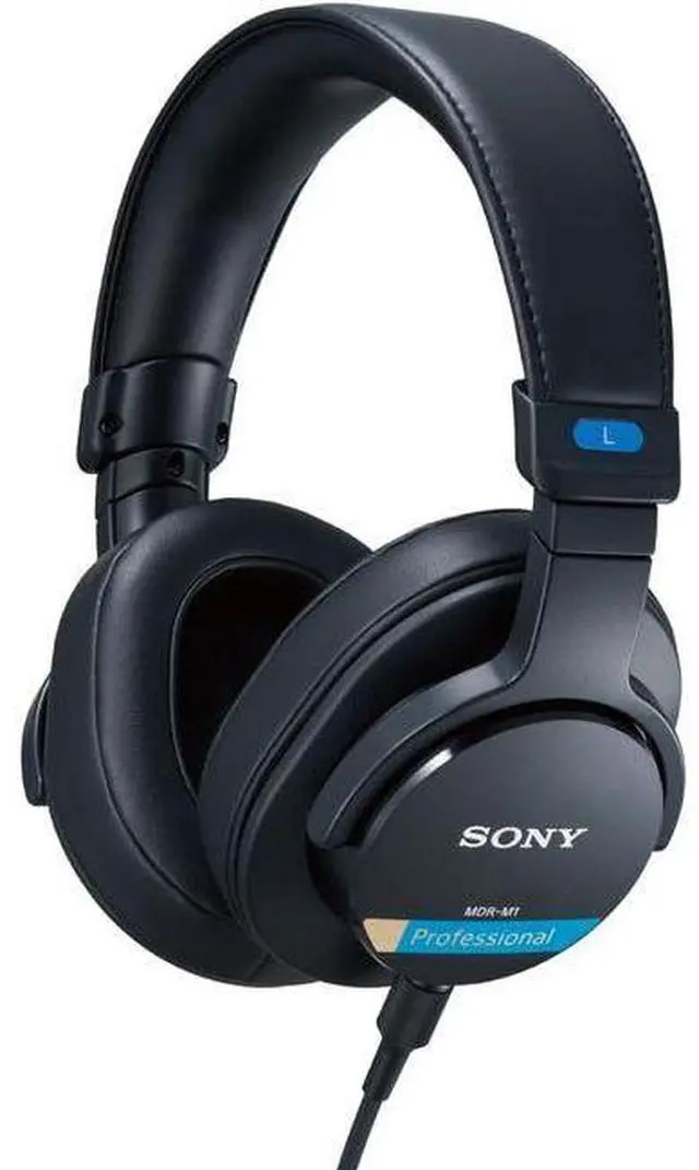 Main image of Sony  MDR-M1 Professional Reference Closed Monitor Headphones - Black - Excellent (Grade A)