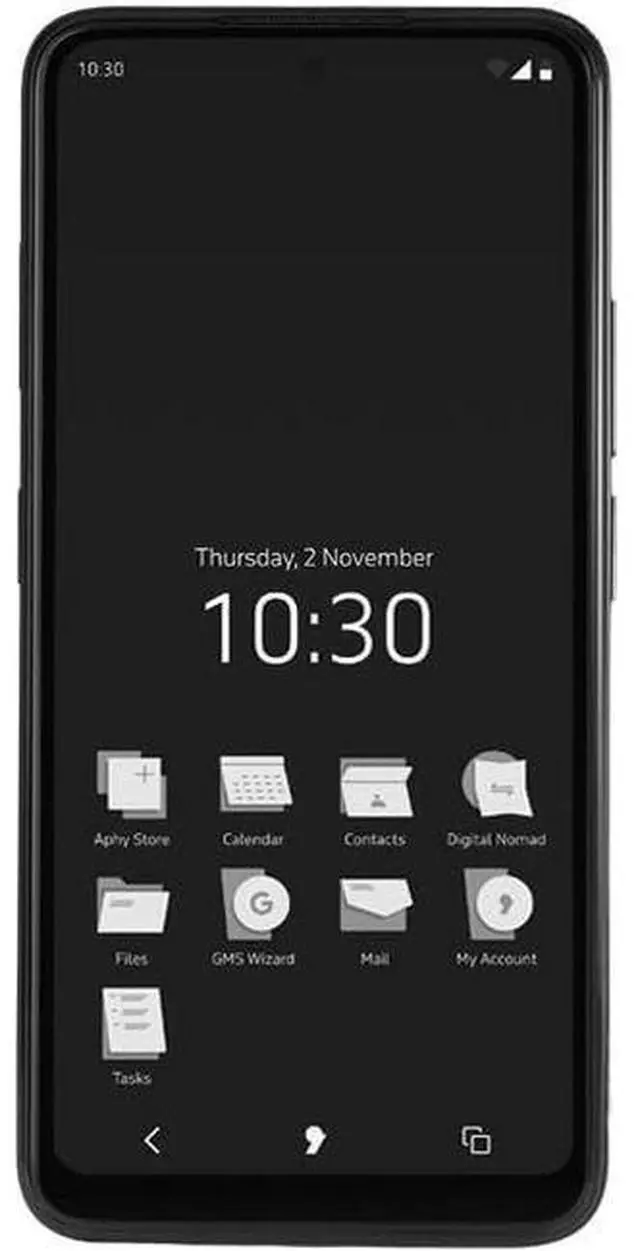 Alt view image 3 of 3 - Punkt.  MC02 - 128GB - Black - Fully Unlocked - Excellent (Grade A)