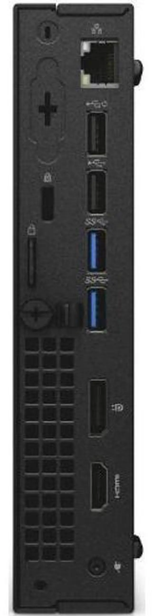 Alt view image 3 of 3 - Dell  OptiPlex 3050 MFF - Intel Core i3-7100T 3.4GHz - 256GB - Black - 8GB RAM - Excellent (Grade A)