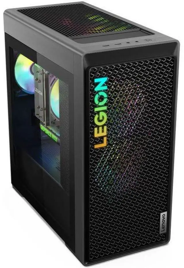 Alt view image 2 of 5 - Lenovo  Legion T5 26ARA8 Tower Desktop - AMD Ryzen 5 7600 3.8Hz - 512GB - Storm Grey - 16GB RAM - Excellent (Grade A)