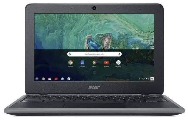 Main image of Acer Chromebook 11 C732 Laptop 11.6" - Intel Celeron N3350 1.1GHz - 32GB - Black - 4GB RAM - Excellent (Grade A)