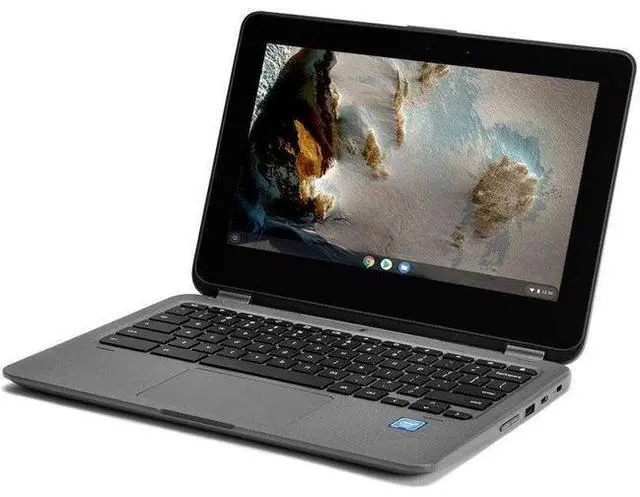 Alt view image 2 of 7 - CTL Chromebook NL71T 2-in-1 Laptop 11.6" - Intel Celeron N4120 1.1GHz - 32GB - Gray/Black - 4GB RAM - 11.6 Inch - Excellent (Grade A)