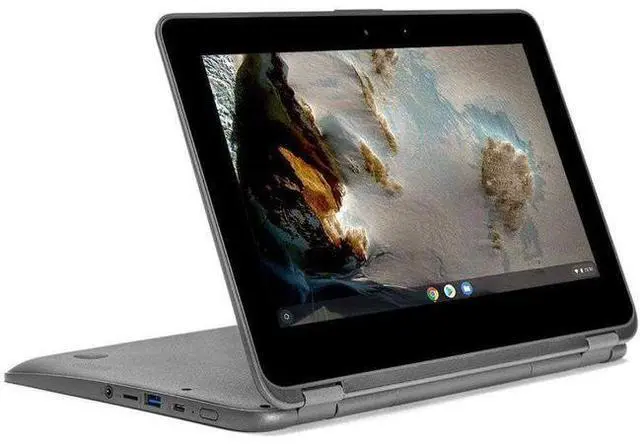 Alt view image 4 of 7 - CTL Chromebook NL71T 2-in-1 Laptop 11.6" - Intel Celeron N4120 1.1GHz - 32GB - Gray/Black - 4GB RAM - 11.6 Inch - Excellent (Grade A)