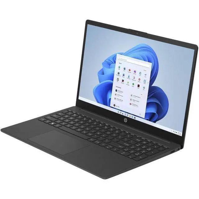 Alt view image 3 of 5 - HP 15-fd0000 Laptop 15.6" - Intel Core i7-1355U 3.7GHz - 256GB - Jet Black - 12GB RAM - 15.6 Inch - Excellent (Grade A)