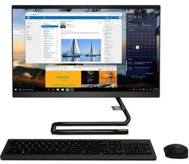 Alt view image 3 of 3 - Lenovo IdeaCentre AIO 3 22IAP7 Desktop 21.5" - Intel Pentium Gold 8505 1.2GHz - 256GB - Black - 4GB RAM - Excellent (Grade A)