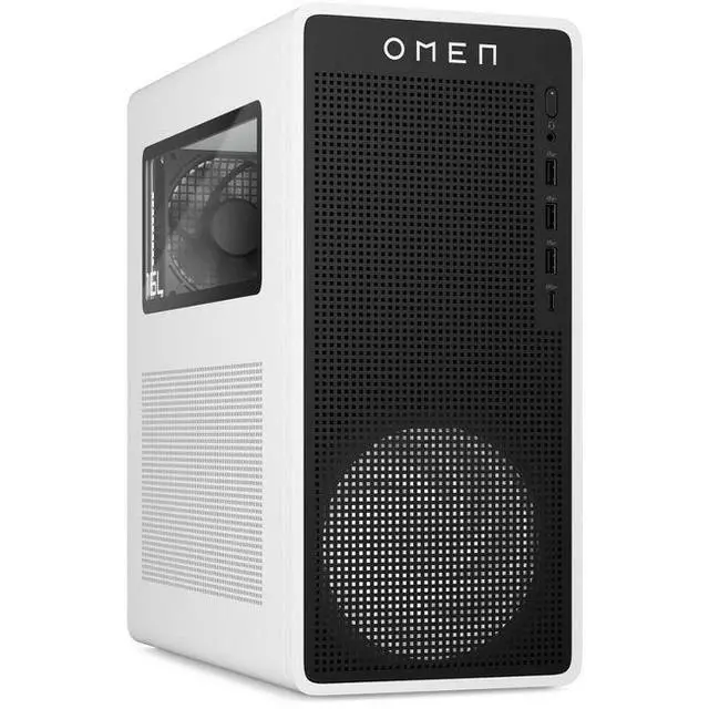 Alt view image 3 of 3 - HP  Omen 16L TG03-0100t Gaming Tower Desktop - Intel Core i7-14700F 1.5GHz - 2TB - Panda Metal - 16GB RAM - Excellent (Grade A)