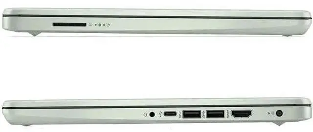 Alt view image 4 of 6 - HP 14-dq6013dx Laptop 14" - Intel Processor N150 0.8GHz - 128GB - Willow Green - 4GB RAM - 14 Inch - Excellent (Grade A)