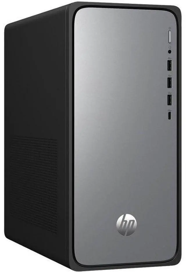 Alt view image 3 of 3 - HP  OmniDesk M02-0075t Desktop PC - Intel Core i7-14700 2.1GHz - 2TB - Meteor Silver - 16GB RAM - Excellent (Grade A)