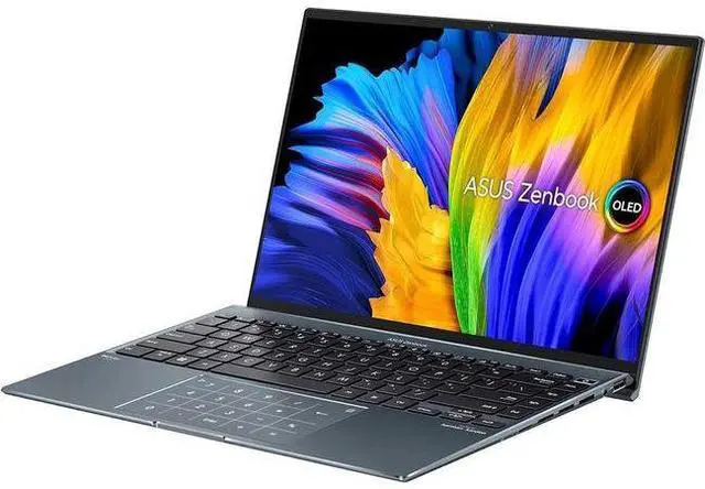 Alt view image 3 of 5 - Asus Zenbook 14X OLED UX5401ZA Laptop 14" - Intel Core i9-12900H 3.8GHz - 1TB - Gray - 32GB RAM - 14 Inch - Excellent (Grade A)