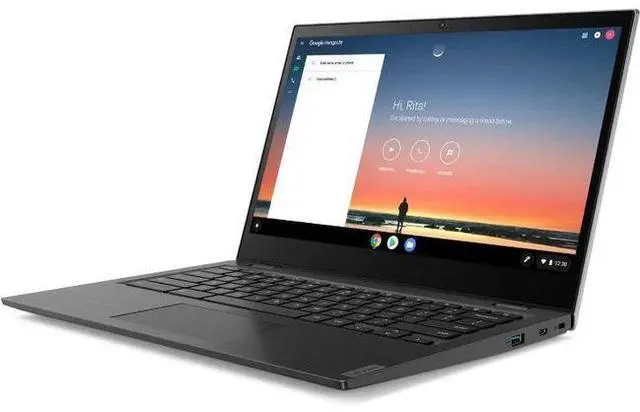 Alt view image 3 of 4 - Lenovo 14e Chromebook (Gen 1) Laptop 14.0" - AMD A4-9120C 1.6GHz - 32GB - Mineral Grey - 4GB RAM - 14.0 Inch - Excellent (Grade A)