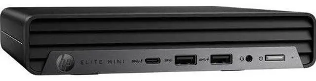 Main image of HP  Elite Mini 600 G9 Desktop PC - Intel Core i5-12500T 2.0GHz - 256GB - Black - 16GB RAM - Excellent (Grade A)