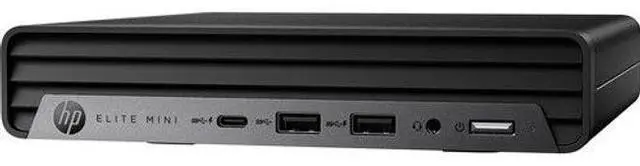 Alt view image 3 of 4 - HP  Elite Mini 600 G9 Desktop PC - Intel Core i5-12500T 2.0GHz - 256GB - Black - 16GB RAM - Excellent (Grade A)