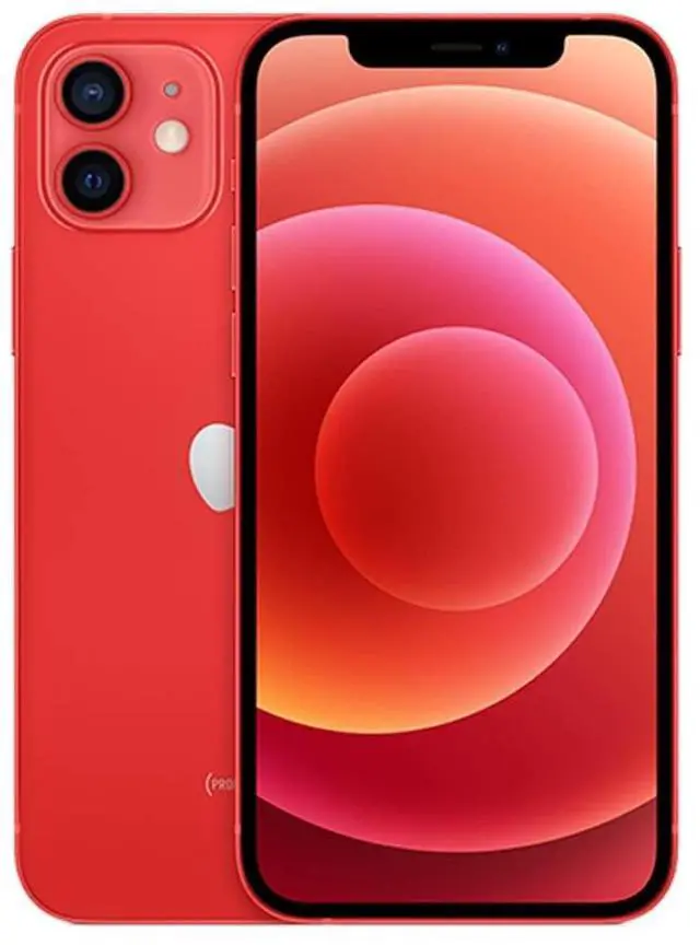 Main image of Apple iPhone 12 - 256GB - Red - Fully Unlocked - Acceptable (Grade C)
