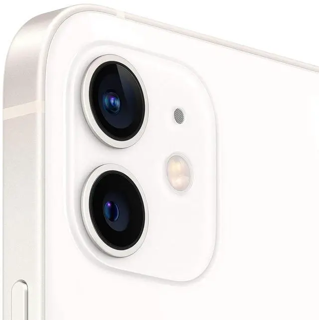 Alt view image 3 of 3 - Apple iPhone 12 - 64GB - White - Fully Unlocked - Good (Grade B)