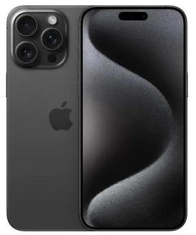 Main image of Apple iPhone 15 Pro Max - 512GB - Black Titanium - Fully Unlocked - Excellent (Grade A)