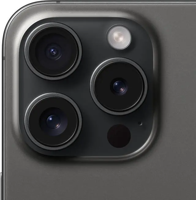 Alt view image 3 of 4 - Apple iPhone 15 Pro - 128GB - Black Titanium - Fully Unlocked - Good (Grade B)