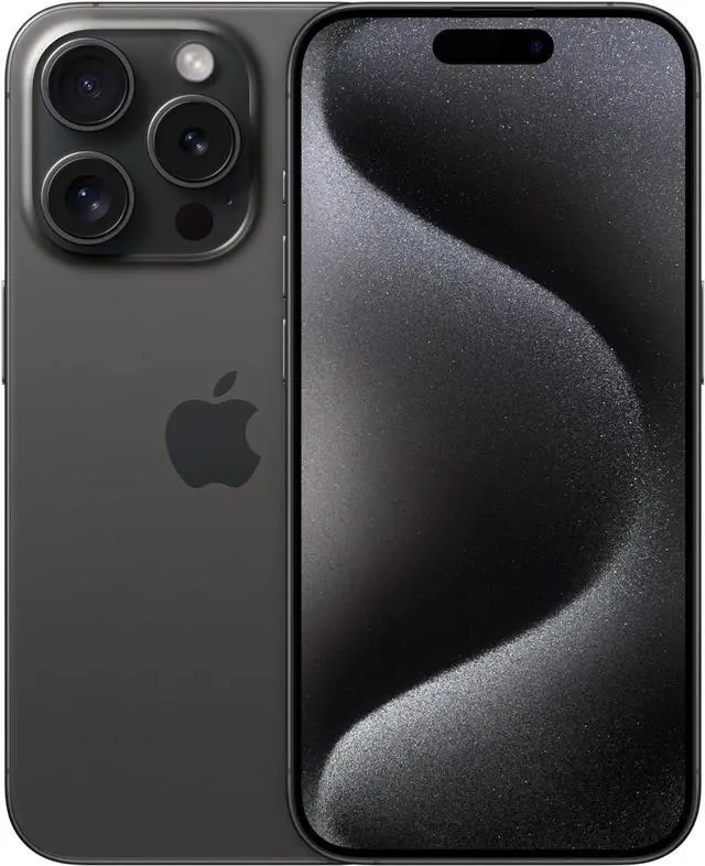 Main image of Apple iPhone 15 Pro - 128GB - Black Titanium - Fully Unlocked - Good (Grade B)