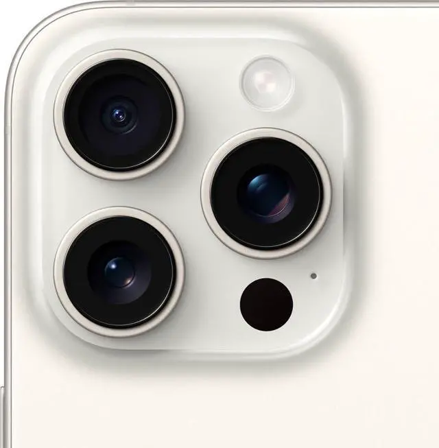 Alt view image 2 of 3 - Apple iPhone 15 Pro - 512GB - White Titanium - Fully Unlocked - Good (Grade B)