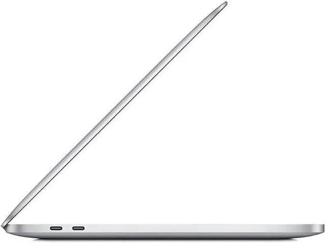 Alt view image 4 of 4 - Apple MacBook Pro 13.3-inch (2020) - M1 - Apple M1 Chip: 8-Core CPU/8-Core GPU - 256GB - Silver - 16GB RAM - 2 Thunderbolts - Touchbar - Excellent (Grade A)